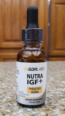 GDR Labs Nutra IGF+ Healthy Aging Drops Dietary Supplement, 1 FL. OZ 