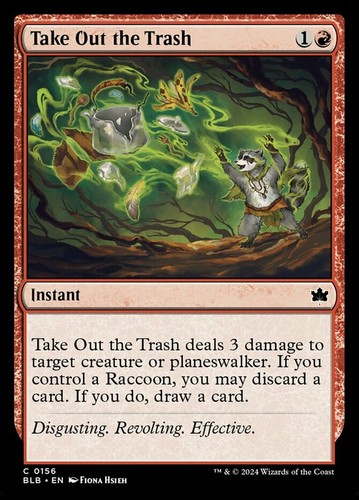 x1 Take Out the Trash - Bloomburrow - NM - MTG - Picture 1 of 1