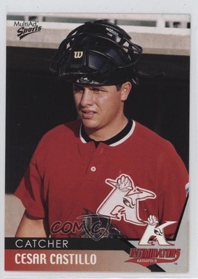 2004 MultiAd Sports Kannapolis Intimidators Cesar Castillo #4 0q3