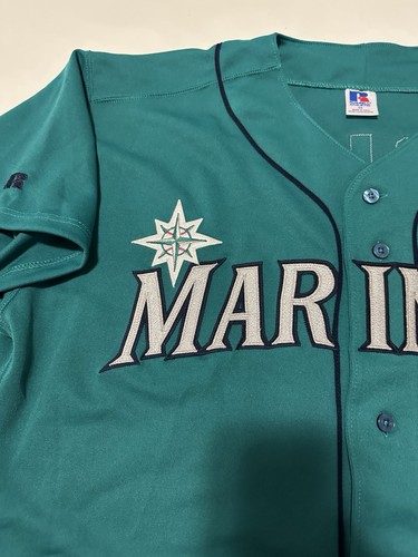 Russell Seattle Mariners Authentic Alex Rodriguez Jersey Sz 48 XL Autographed - Picture 3 of 14