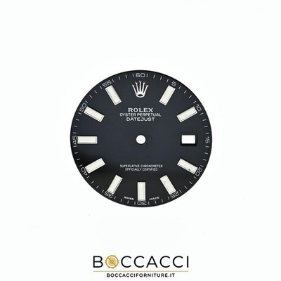 ROLEX Zifferblatt schwarz für Datejust 41 116300 116334 Luminova (TOP ZUSTAND)