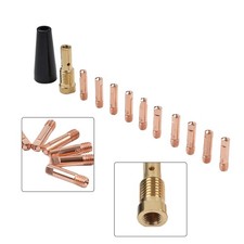 12pcs 10949 Gasless Nozzle Tips For Weld Pak WeldPak HD Wire Feed Welder