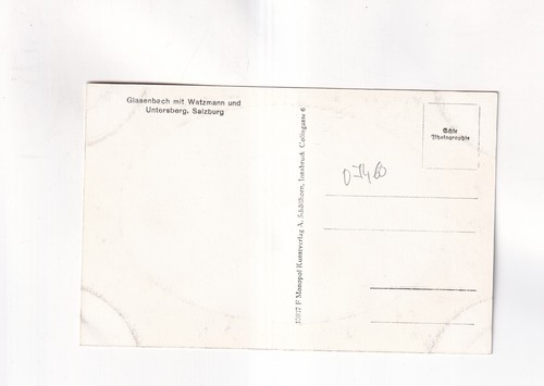 F3686) GLASENBACH with Watzmann and Untersberg - Salzburg ALT - Picture 2 of 2