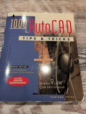 Autocad Reference Library: 1,000 AutoCAD Tips and Tricks With Disc 4th Edition