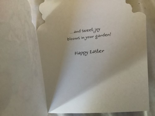 Mary Hamilton 2 Easter Hallmark Greeting Cards Rabbit And Chick - Picture 2 of 3