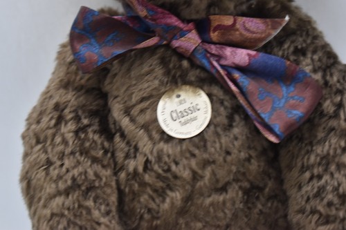 Réplica de oso Steiff Classic 1920 - mohair marrón rizado 000850 Growler - Imagen 10 de 24