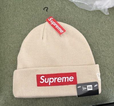 帽子 Supreme New Era Box Logo Beanie Red Supreme New Era Box Logo Beanie Black F/W 23'