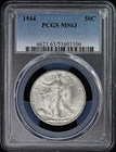 1944 50C Walking Liberty Half Dollar PCGS MS63