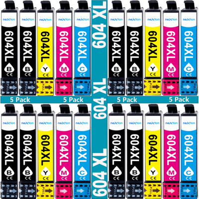20er Patronen passt für Epson 604XL XP-3200 4200 2200 4205 3205 4205 WF-2930DWF