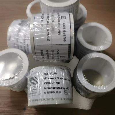 10 ROLLS OF STAMPS use to send anywhere across the USA lot 1