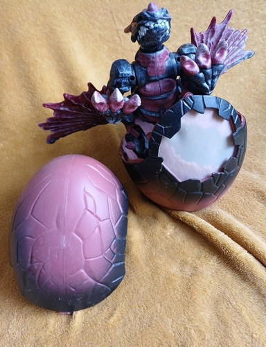 MEGA BLOKS FIRE & ICE DRAGONS & EGG STORMOUNT MORGOR COPPIA SENZA SCATOLA 9892 9893 GIOCATTOLO - Foto 5 di 10