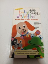 Baby Dolittle Neighborhood Animals VHS Tape