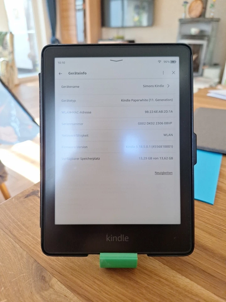 Kindle Paperwhite 11. Generation, Schwarz, WiFi - Bild 2 von 3