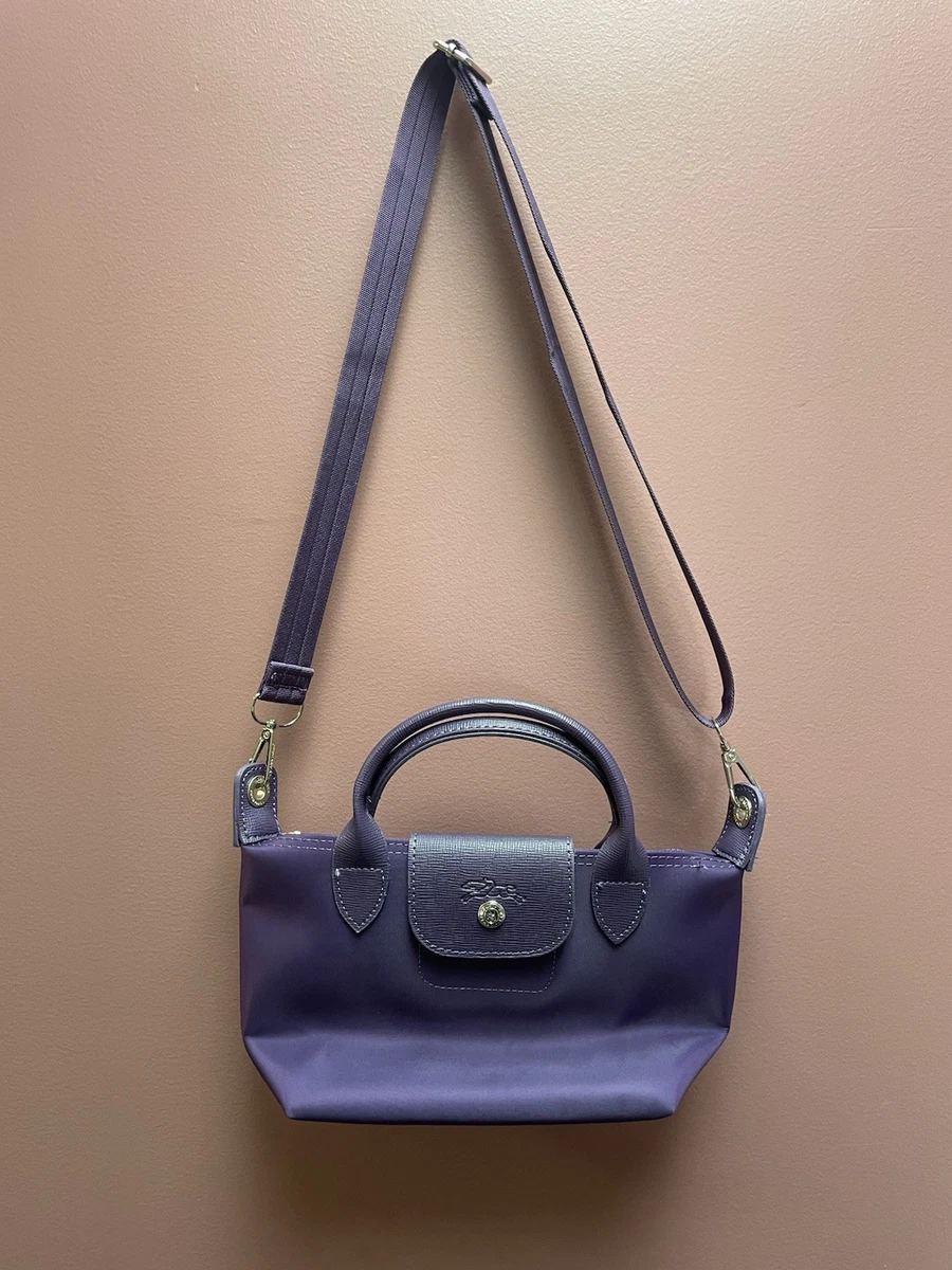 Longchamp Purple Bags & Handbags for Women for sale | eBay