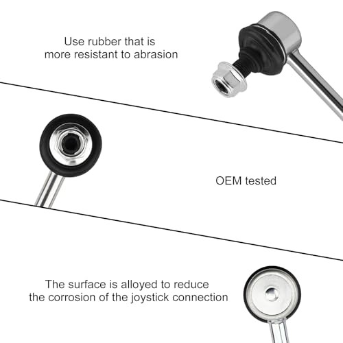 K80230 Sway Bar Link Compatible with 01-08 Toyota Corolla, 03-14 Matrix, 01-09 - Picture 4 of 6