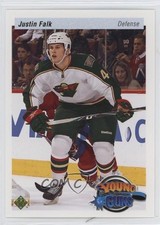 2010-11 Upper Deck Young Guns 20th Anniversary Variation Justin Falk #229 5xh