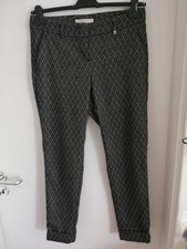 RAFFAELLO ROSSI Hose Gr. 40, anthrazit mit dezentem Silberfaden durchwebt, ...