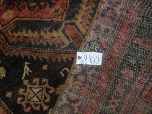 Farmhosue Area Handmade Rug, Turkish Vintage Rug,Geometric Rug 4x6.2 - Picture 2 of 15