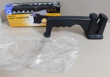 Gordon Handheld Knife Sharpener Twin Ceramic Rods For Razor Sharp Edge 62452 NIP