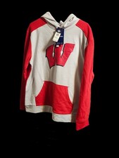 NCAA Wisconsin Badgers Fanatics Hoodie Men's Size Large NWT