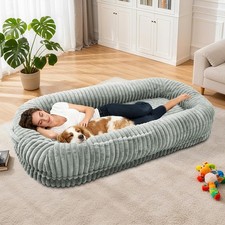 Human Dog Bed for Adult,Large Dog Bed 70"x38"x10"  Orthopedic Washable XL Do...