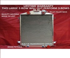 Aluminum Radiator 1928 - 1931 Ford Model A Streetrat Rod Chopped Chevy V8