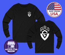 GUILD GUITARS Men's Black Size S-2XL