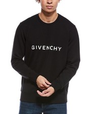 Givenchy Slim Fit Crewneck Sweatshirt Men's Black S