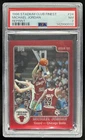 1996-97 Topps Stadium Club Michael Jordan Finest Reprints #24 Bulls PSA 7