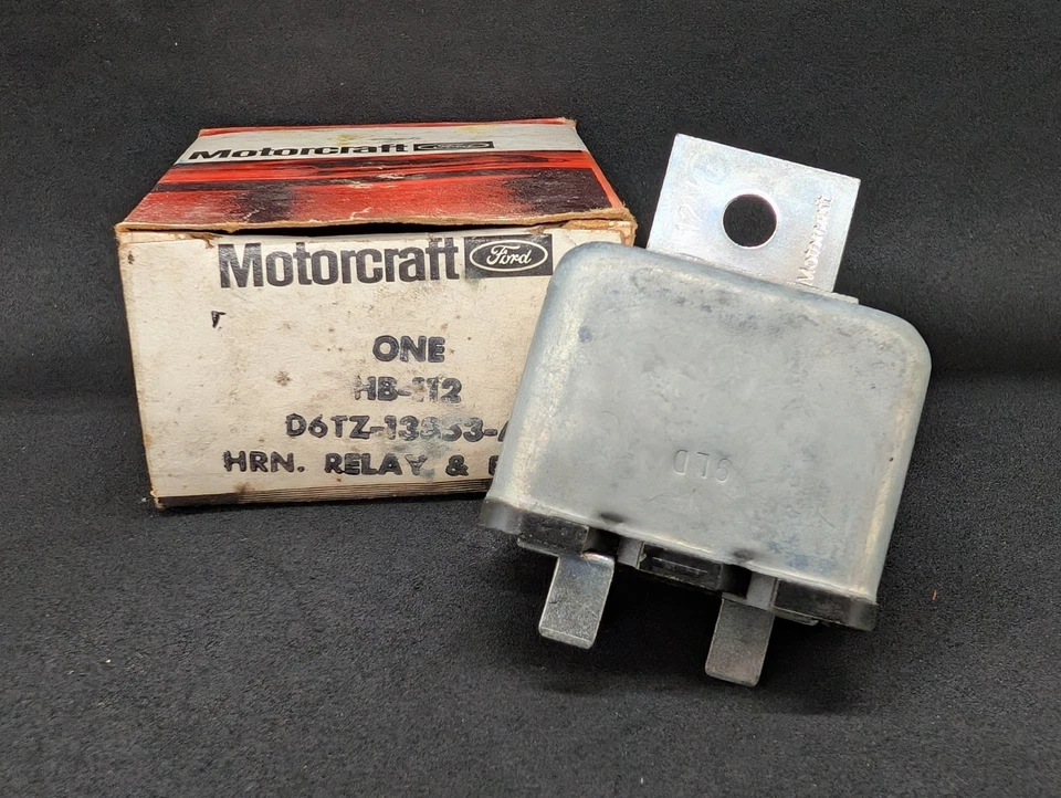 NOS 1973-86 FORD F100 F250 F350 PICAPE 80-86 BRONCO 12 V RELÉ DE BUZINA - Imagem 2 de 4