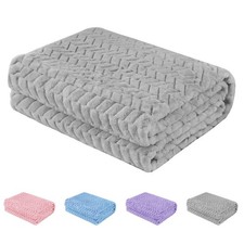 Baby Blanket Flannel, Cozy Throw Blankets for Newborn Infant and Toddler, Sup...