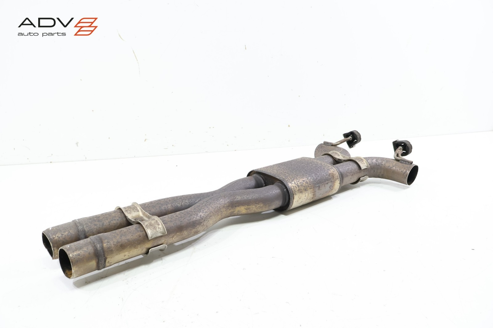 2014 - 2020 MASERATI GHIBLI 3.0L EXHAUST CENTER MUFFLER RESONATOR PIPE OEM -CUT-