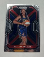Panini Prizm WNBA Aaliyah Wilson Rookie #99 Indiana Fever 2021 Base Card
