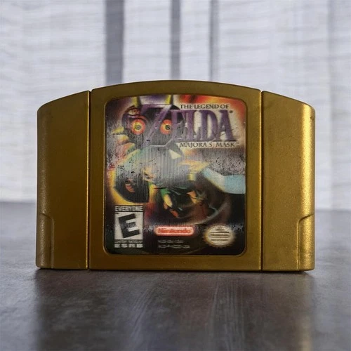 The Legend Of Zelda Majoras Mask Holographic Gold Edition For Nintendo 64 Tested