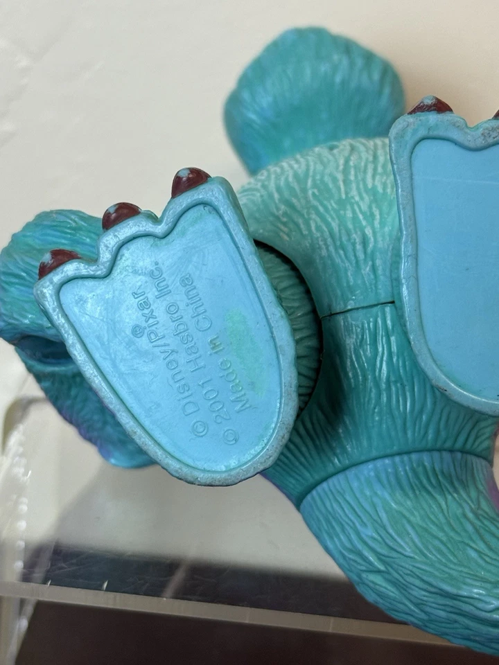 "Figura de acción Hasbro Talking Sully Toy Disney Pixar de colección Monsters Inc 2001 6""" Foto 4 de 4