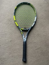 BABOLAT EVO AERO Tennis Racket 2026 few months old Grip 3 hybrid strings 