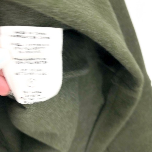 Chaqueta para mujer AVEC LES FILLES relajada con cremallera frontal mediana oscura bolsillos oliva nueva sin etiquetas - Imagen 11 de 12