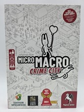MicroMacro: Crime City Board Game Pegasus Spiele Complete Detective Puzzle