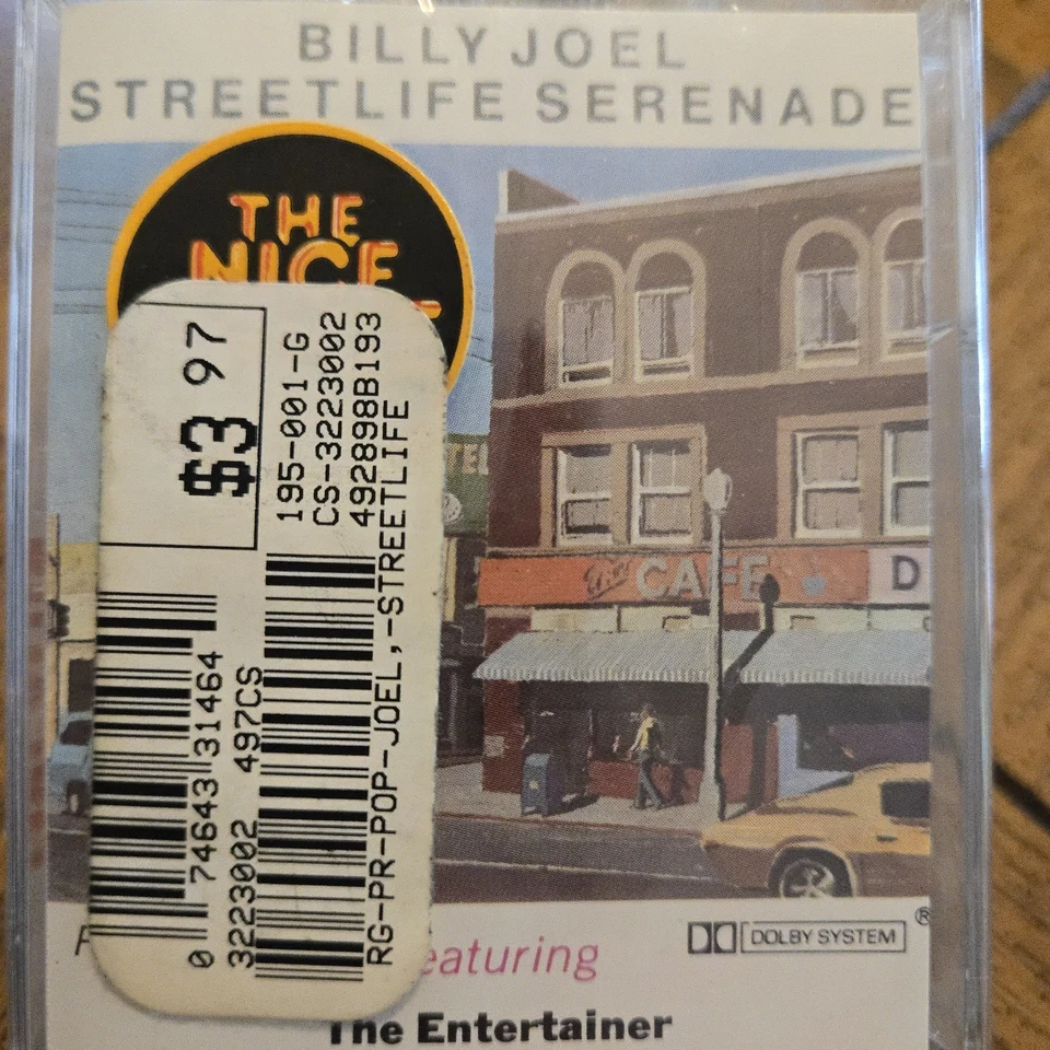 Billy Joel Streetlife Serenade (Cassette, 1974) Factory Sealed 3rd Recorded Albu - Image 2 of 4