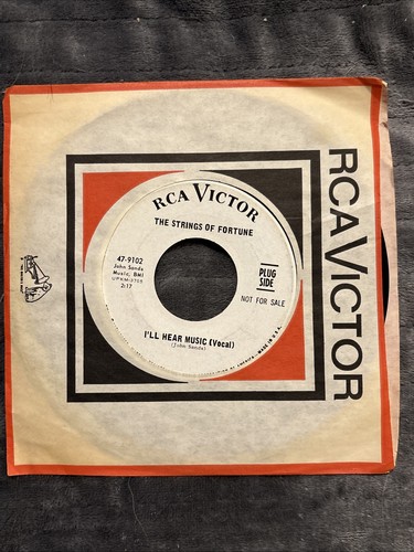 STRINGS OF FORTUNE 45 RPM I'll Hear Music - RCA Victor 47-9102 - Picture 4 of 5