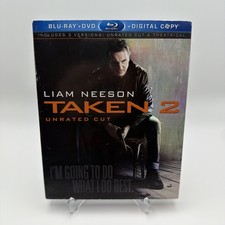 Taken 2 (Blu-ray/DVD, 2013, Unrated/Theatrical Includes Digital Copy)