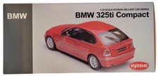 Kyosho BMW 325ti Compact Red  1/18 1:18 08561R Diecast Car Rare New Fast Ship