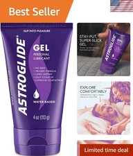 Hypoallergenic Water-Based Gel Lubricant, 4 Oz - Perfect for Intimate Use