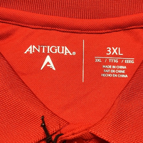 NFL Buffalo Bills Shirt Men’s 3XL Antigua Polo Short Sleeve Red - Bild 2 von 5