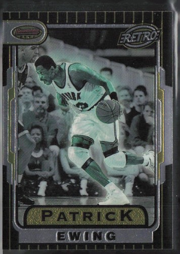 1996-97 Bowman's Best Retro HOFer Patrick Ewing #TB11 New York Knicks