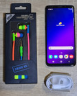 Unlocked Black Samsung Galaxy S9 SM-G960F 4GB RAM 64GB Storage + Extras