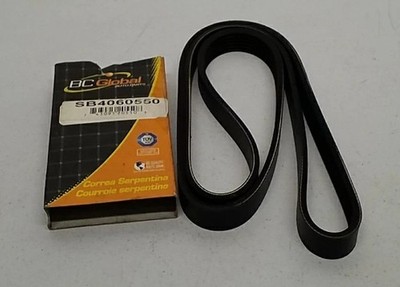 BC Global SB4060550 Serpentine Belt   6-Rib High-Performance Drive Belt