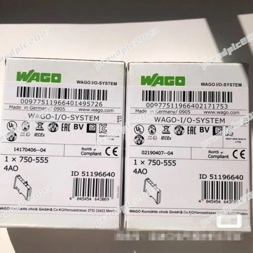 1PCS WAGO PLC Module 750-555 In Box New - Picture 1 of 8