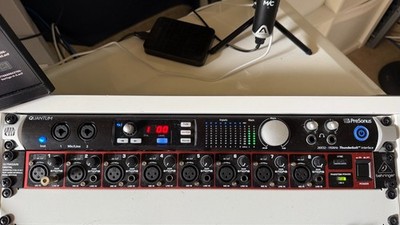 PreSonus Quantum Thunderbolt Audio Interface 26x32 - Netzteil + TB2/TB3 Adapter