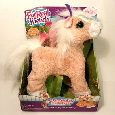 FurReal Friends Butterscotch My Walkin'' Pony NEW Brush Clip & Care Guide 2013